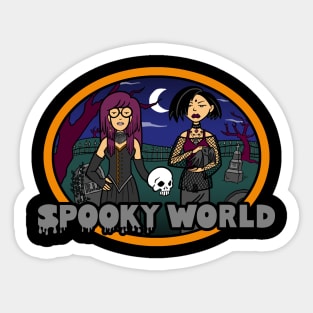 Spooky World Sticker